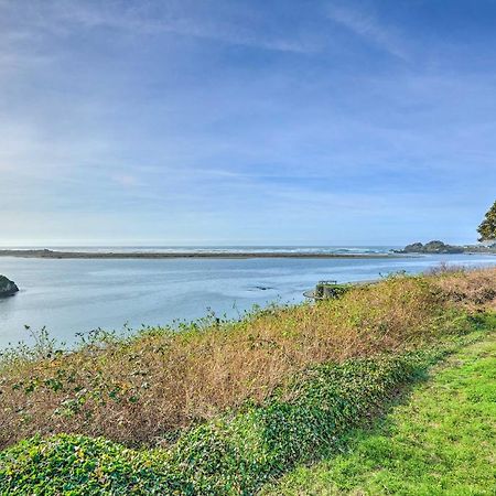 Smith River Vintage Cabin Oceanfront Deck And Views 外观 照片