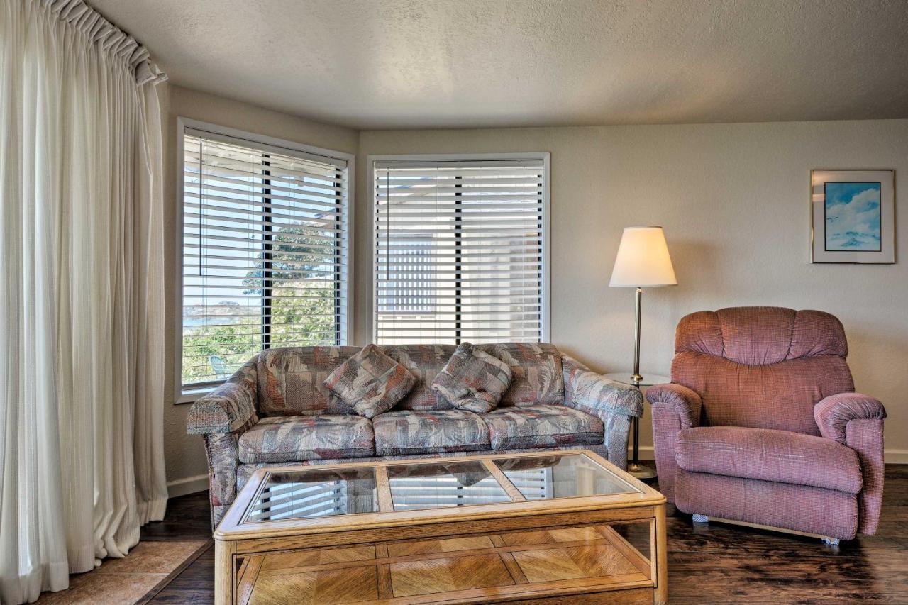 Smith River Vintage Cabin Oceanfront Deck And Views 外观 照片